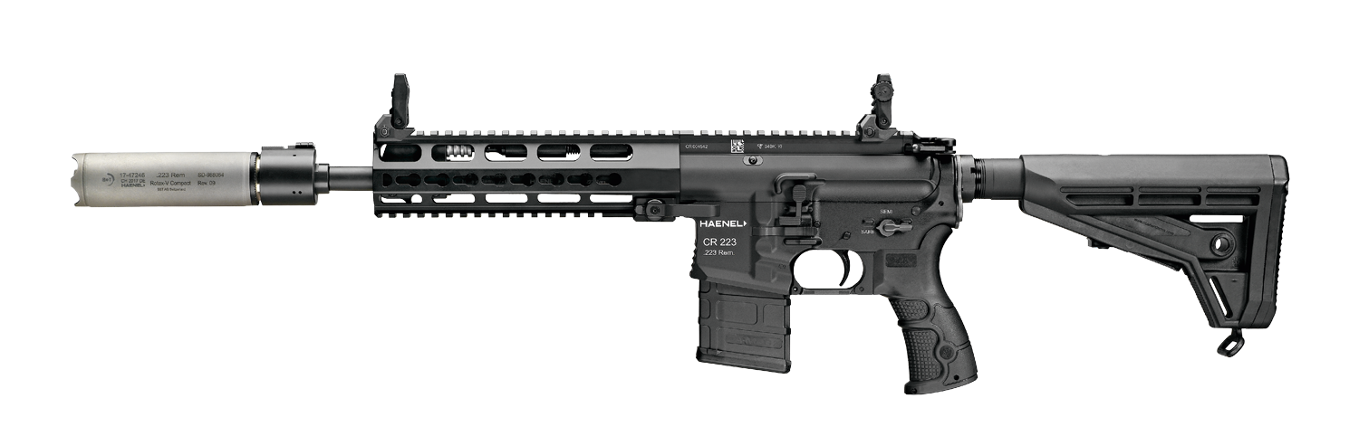 	CR223 Semi auto rifle, 10" barrel (.223 / 5.56x45mm)